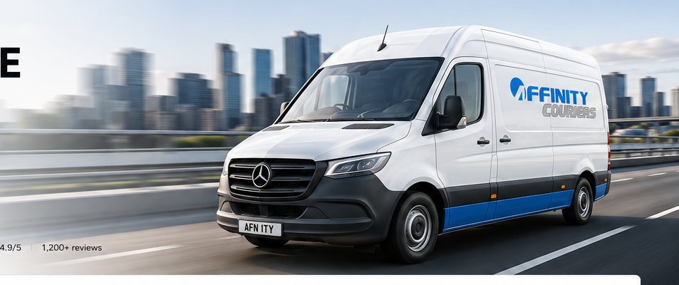 Affinity Couriers commercial delivery van