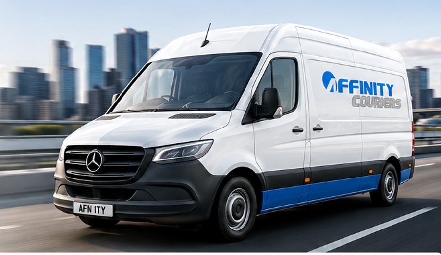 Affinity extra long wheelbase courier van